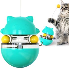 KIMPETS Cats Toy Tumbler Tracks Leaking Food Ball Toys Interactive Cat Intelligence Training Amusement Pet Products Cat Tunnel