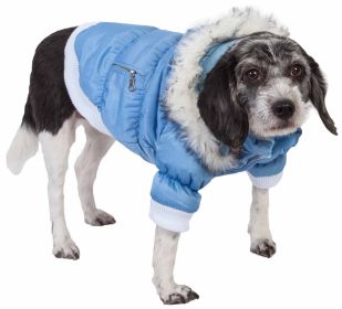 Metallic Fashion Pet Parka Coat